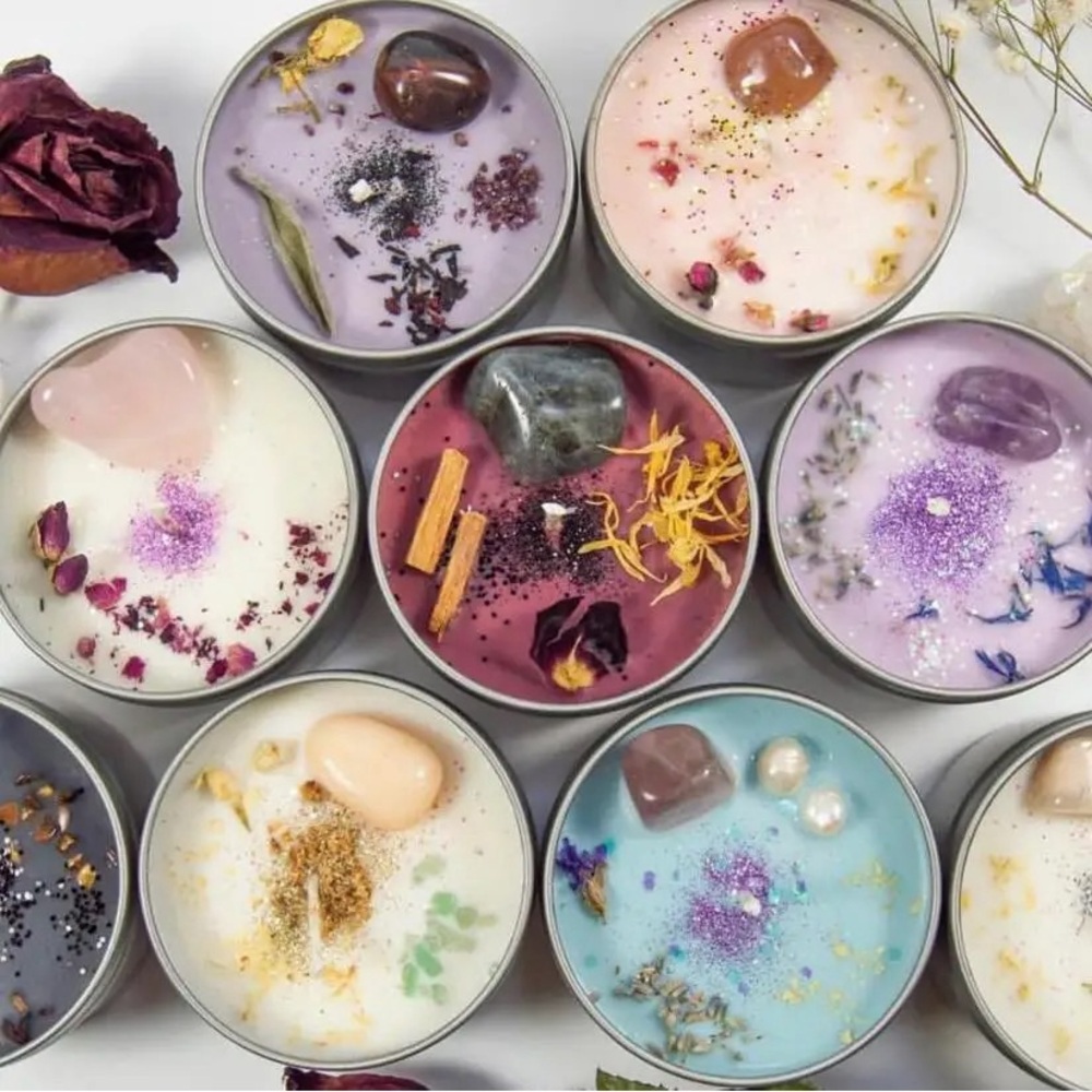 Aromatic soy candles